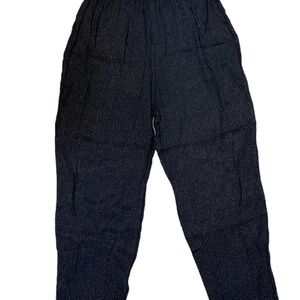 Briggs Petite Black With Gold Accent Pants Size Medium